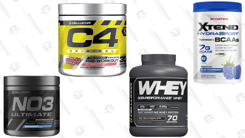 Gold Box de suplementos de Cellucor y Scivation | AmazonGráfico: Shep McAllister